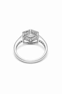 Anillo de Moissanita en Plata de Ley 92.5 KLSR-12002 - Product Image 3