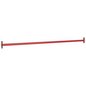 2pcs 49.2\" Steel Red Horizontal <b>Bars</b> for Turning Premium Product for Exercise and Fitness - Product Image 2