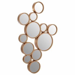 Rustic Wooden Branch Framed Wall <b>Mirror</b> <b>Irregular</b> Shape Decorative <b>Mirror</b> Set - Product Image 2