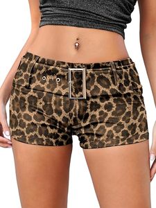 Shorts taille haute en similicuir pour femme, étiquette personnalisée, en cuir PU de qualité supérieure, décontractés, fournisseur en gros - Product Image 5
