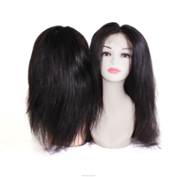 100% cheveux humains naturels pré-plumés perruque brésilienne 180% densité droite profonde vague naturelle attachée à la main HD dentelle Base noir pour les femmes