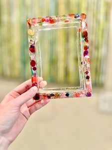 Confetti Acrylic Handmade UV Printed Picture <b>Frame</b> 4x6-Colorful <b>Glitter</b> <b>Photo</b> Display-Durable Kid Friendly Birthday REHMAN CRAFT - Product Image 4