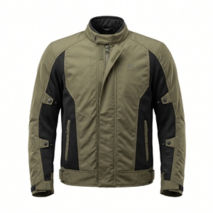 Men’s Cordura Motorcycle <b>Jacket</b> – Breathable Perforated Riding <b>Jacket</b>, Durable Protective <b>Biker</b> Gear-FACTORY RATE HIKE IMPEX - Product Image 2