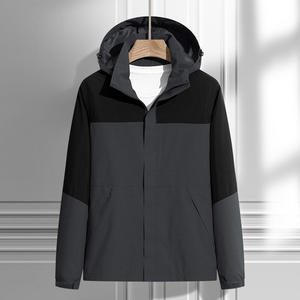 AI-MICH Waterproof Windproof Rain <b>Jacket</b> Windbreaker Outdoor Hiking Trekking Breathable Lightweight <b>Packable</b> - Product Image 4