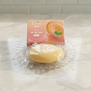 สบู่ก้อนฟรุ๊ตตี้ พีช 100 กรัม บำรุงผิวชุ่มชื้นสำหรับทุกสภาพผิว - Product Image 3