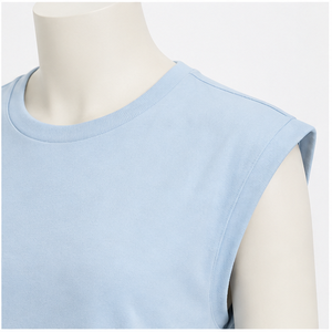 Camiseta de algodón de manga corta y cuello redondo para mujer, para uso diario - Product Image 5