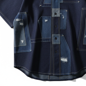 Maillot de baseball sur mesure, entièrement boutonné, en tissu mesh, vente en gros, vêtements de sport pour hommes, pour club de baseball, uniformes de haute qualité - Product Image 4