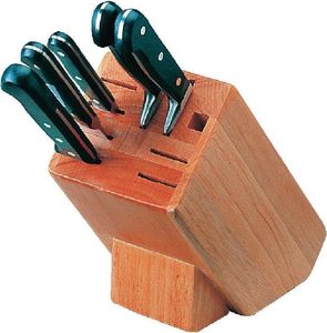 Porte-couteaux en bois robuste pour la cuisine professionnelle, les restaurants, la restauration, les hôtels et la cuisine à domicile - Product Image 1