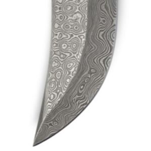 Cuchillos de Caza Hechos a Mano con Hoja de Acero con Patrón de Damasco, Mango Ergonómico, Diseño Utilitario para Exteriores, para Camping, Senderismo y Caza - Product Image 5