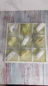 Marble Tic Tac Toe <b>Game</b> Green Onyx and White Marble 10 Inch Set Luxury <b>Board</b> <b>Game</b> for Home Decor Gift - Product Image 6