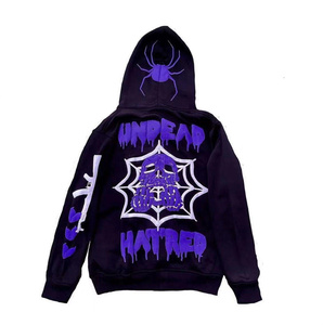 New Men Unisex Autumn <b>Hoodies</b> <b>Plain</b> Customizable Oversized Pocket Polyester/Cotton Blend Anti-Wrinkle Breathable High Quality - Product Image 3