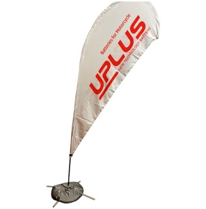 Bandera Decorativa en Forma de Lágrima con Plumas, Impresión Digital en Poliéster, Mástil de Aluminio Portátil, Bolsas de Embalaje para Pancartas Promocionales para Exteriores - Product Image 2