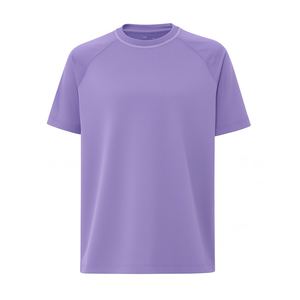 Rashguard unisexe violet à manches courtes en polyester à séchage rapide pour adultes - Product Image 6