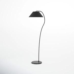 Lampadaire en fer noir de style industriel pour les intérieurs modernes - Product Image 4
