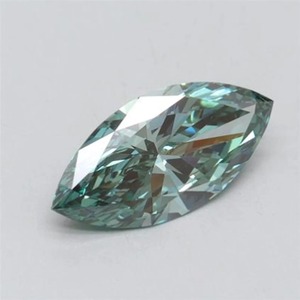 Diamante Verde Intenso de Corte Marquesa Cultivado en Laboratorio, Certificado IGI, Diamante Verde Suelto Personalizado para Anillo de Compromiso de 1 a 5 Quilates VVS VS - Product Image 3