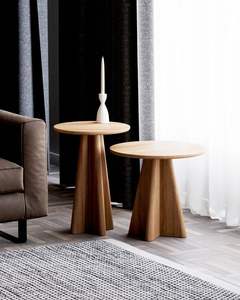 Mesa auxiliar de madera de primera calidad diseñada para brindar comodidad, estilo y soporte fiable para muebles. - Product Image 4