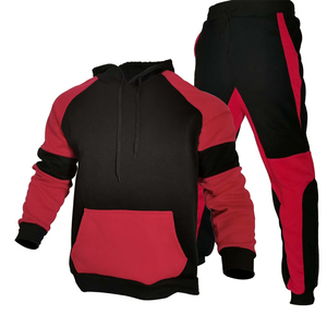 Ensemble de jogging unisexe surdimensionné avec logo personnalisé, design 2-en-1, 100% coton molletonné, sweat-shirt et pantalon de jogging, streetwear - Product Image 1