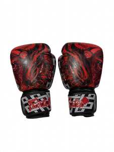 Guantes de Boxeo de Cuero Fairtex Negros, Nuevos y Populares, con Cierre de Velcro y Correas Ajustables para Kick Boxing y Artes Marciales - Product Image 5