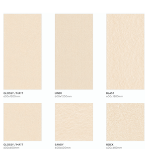 Outdoor Indoor Full Body Porcelain Tiles Punch Texture 600x1200mm Heavy Duty <b>Floor</b> Wall Tiles - Product Image 3