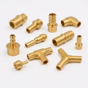 Raccord de tuyau en laiton et cuivre à surface lisse, connecteur 4/6/8/10/12/14/16/19mm pour raccords de tubes d'eau - Product Image 3