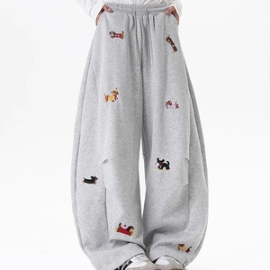 Pantalones Deportivos Casuales para Hombre, Estilo Vintage, Otoño, 100% Algodón, Ligeros, Cintura Elástica, Transpirables, Ecológicos, Protección UV - Product Image 4