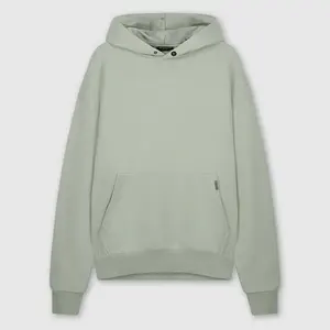 ODM Wholesale Men's Hoodies High Weight Puff Printing logo Oversized Streetwear Pullover Regular Fit Hoodie for Men - Product Image 5