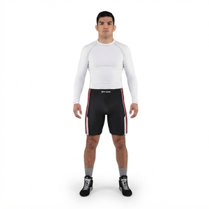 Custom Designed MMA Fight <b>Shorts</b> Polyester Spandex <b>Grappling</b> Trunks Combat Sports Training OEM Sialkot Boxing <b>Shorts</b> Athletic - Product Image 2