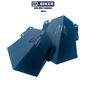 กระจกบังลม MT15 M-Biker พร้อมไฟหน้าคุณภาพพรีเมียม วัสดุโพลีคาร์บอเนต ขนาด 25/20/60 ซม. น้ำหนัก 6 กก. ยี่ห้อ BO V U N - Product Image 6