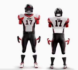 Uniformes de Fútbol Americano Personalizados para Jóvenes y Adultos, Uniformes de Fútbol Americano Cómodos Sublimados - Product Image 1