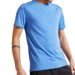 T-shirt d'entraînement pour homme, manches courtes, style été, confortable, pour la gym et les séances de sport, nouveau style. - Product Image 1
