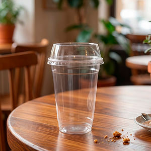 Gobelets jetables transparents en PP à paroi simple de 16 oz (95 mm) personnalisables par le fabricant vietnamien pour boissons froides - Product Image 1