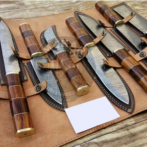 Top Grade In Stock Damascus <b>Kitchen</b> <b>Knife</b> Set Best Material Low Moq Damascus <b>Kitchen</b> <b>Knife</b> Set - Product Image 3