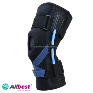 Rodillera de neopreno para ACL y MCL con soporte de muelles bilaterales para deportes y rehabilitación OEM - Product Image 2