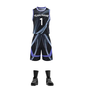 pro-style basketball uniform White basketball jersey Custom Sublimated Lightweight Quick Dry Basketball Jerseys and Shorts - Product Image 6