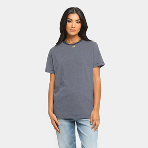 Camisetas deportivas casuales de verano para mujer, de algodón transpirable de alta calidad, tejido ligero, corte regular, con dobladillo curvo - Product Image 1