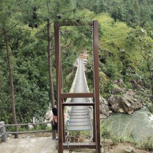 Passerelle suspendue commerciale et pont suspendu pour parcs d'aventure : Défi de pont en corde en extérieur avec système de sécurité - Product Image 2