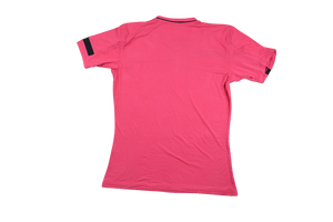 <b>Pink</b> V Neck Sports Jersey Short Sleeve <b>Football</b> Shirt Teamwear Training <b>Top</b> - Product Image 2