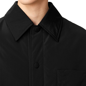 Veste technique matelassée pour homme, imperméable, à boutons-pression, légère, pour l'hiver, marque privée, fabrication OEM sur mesure - Product Image 5