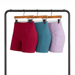 Nouvel Arrivage Short de Compression pour Femme, Effet Ventre Plat, Taille Haute, Personnalisable, pour Gym et Yoga - Product Image 3