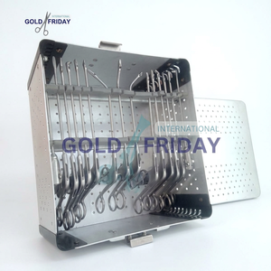 Kit d'instruments chirurgicaux en acier inoxydable GoldFriday International pour l'arthroscopie manuelle, boîte de stérilisation pour la chirurgie du genou - Product Image 3