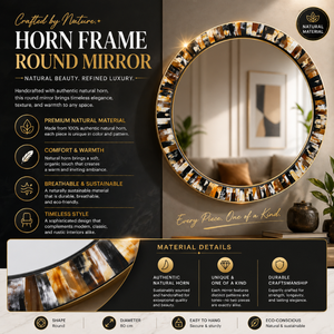 Grand miroir mural en résine 43x29 pouces, miroir rectangulaire décoratif avec cadre pour salon, chambre, salle de bain, décoration intérieure moderne - Product Image 5