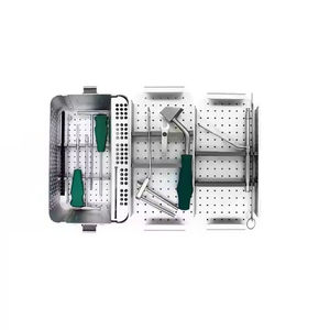 Orthopedic Surgical Instrument <b>Set</b> Stainless Steel Reusable Manual Implant Surgery Kit 7.3 mm Cannulated <b>Screws</b> By Grip Surgical - Product Image 1