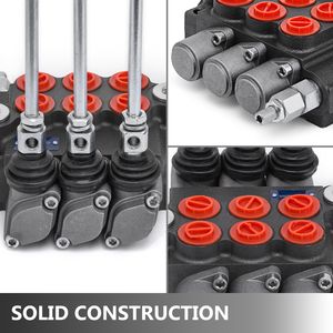 Valvola di Controllo Direzionale Idraulica Proporzionale a 3 Vie a Doppio Effetto 11 GPM - Product Image 2