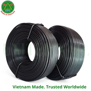 Fil de fer noir de calibre 15 pour applications de construction, provenant d'un fabricant vietnamien - Product Image 1