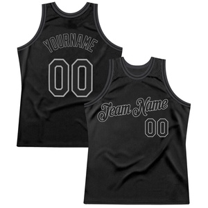 Camiseta de baloncesto negra personalizada, sin mangas, de secado rápido, transpirable, con nombre del equipo, número, logotipo, ropa deportiva - Product Image 1