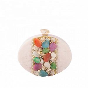 Multi-Purpose Vintage Resin Women's Clutch Purse Handbag-Fashionable Party Wedding Clutch with Customizable Size & Logo - Product Image 6