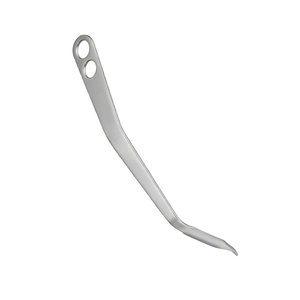 Elevador Óseo Angulado, Instrumento Quirúrgico de 245 mm, Punta Afilada de 2 mm, Ancho de Mandíbula de 15 mm, Herramienta Ortopédica de Acero Inoxidable - Product Image 3