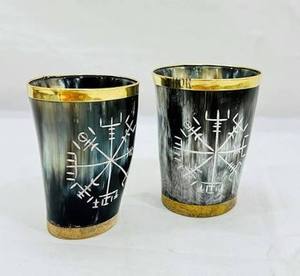 แก้วเบียร์ดีไซน์วินเทจทำด้วยมือสำหรับงานเลี้ยงที่บ้าน HAC-035งานฝีมือ - Product Image 6