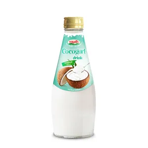 BEST SELLER Free Sample 290ml Coconut Milk with Yogurt Strawberry Flavor Private Label Vietnam OEM ODM Beverage Manufacturer Vie