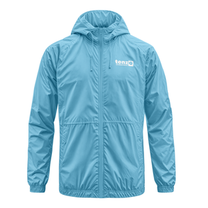 Chaqueta Cortavientos Personalizada al por Mayor 2026, con Capucha, Impermeable, de Poliéster y Nailon, con Logotipo Personalizado Bordado en la Parte Delantera e Impresión en Serigrafía - Product Image 2